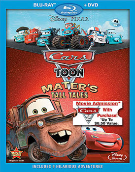 Blu-ray Cars Toon: Mater's Tall Tales Book