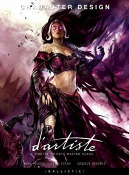 Hardcover D'Artiste Character Design: Digital Artists Master Class Book