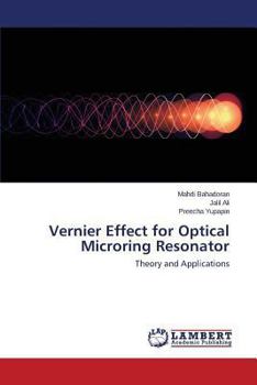 Paperback Vernier Effect for Optical Microring Resonator Book