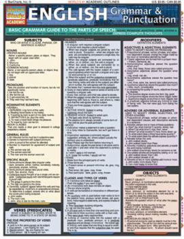 English Grammar and Punctuation (Quick Study)