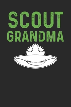 Paperback Notebook: Scouting Grandma 6x9 Dot Grid 120 Pages Book