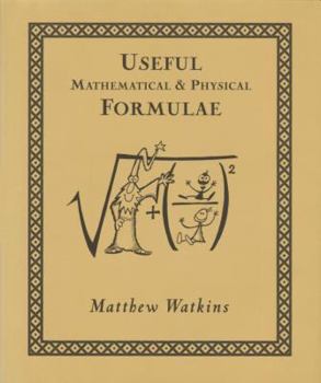 Hardcover Useful Mathematical and Physical Formulae Book