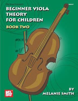 Paperback Mel Bay Presents Beginner Viola Theory for Children, Book 2 Book