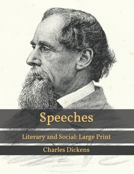 Paperback Speeches: Literary and Social: Large Print Book