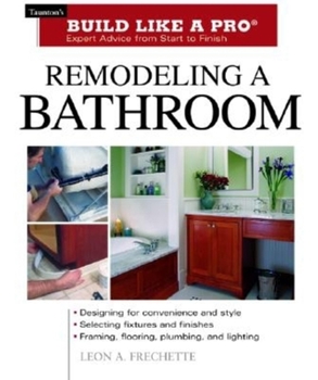 Paperback Remodeling a Bathroom Book