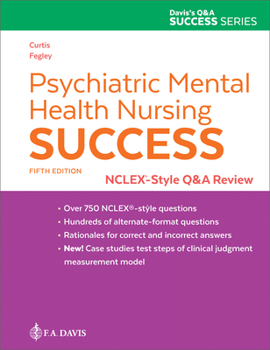 Paperback Psychiatric Mental Health Nursing Success: Nclex-Style Q&A Review: Nclex(r)-Style Q&A Review Book