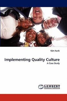 Paperback Implementing Quality Culture Book
