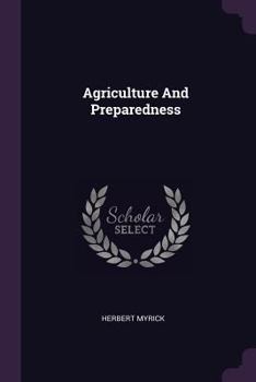 Paperback Agriculture And Preparedness Book