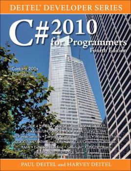 Paperback C# 2010 for Programmers Book