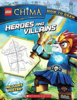 Paperback How to Draw Heroes and Villains [With Poster] Book