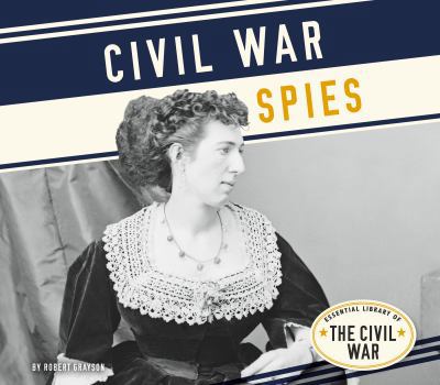 Library Binding Civil War Spies Book