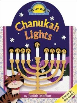 Hardcover Chanukah Lights [With Glow-In-The-Dark Ink] Book