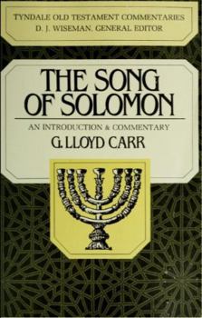 Paperback The Song of Solomon (Tyndale Old Testament Commentaries) Book