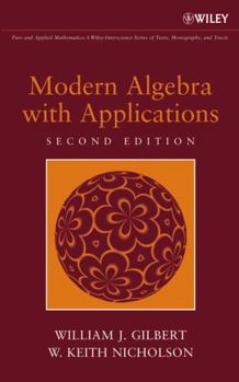 Hardcover Modern Algebra with Applications Book
