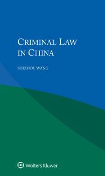 Paperback Criminal Law in China Book