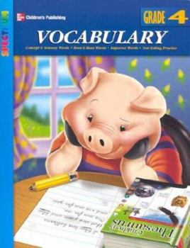 Paperback Spectrum Vocabulary, Grade 4 Book