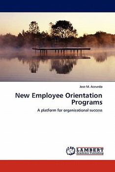 Paperback New Employee Orientation Programs Book