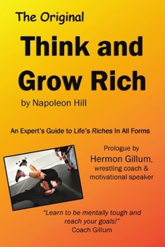 Paperback Think and Grow Rich by Napoleon Hill with intro by Hermon Gillum Book