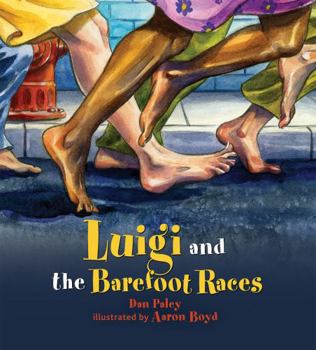Paperback Luigi and the Barefoot Races Book