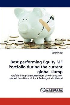 Paperback Best Performing Equity Mf Portfolio During the Current Global Slump Book