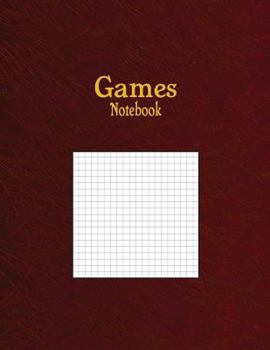 Paperback Games Notebook: 1/5" Graph Paper Rule Book