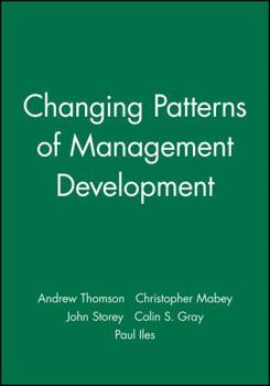 Hardcover Changing Patterns of Management Development Book