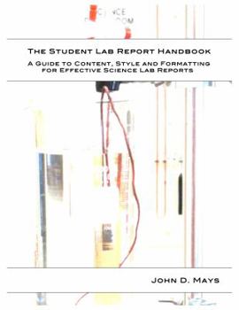 Spiral-bound The Student Lab Report Handbook Book