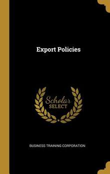 Hardcover Export Policies Book