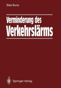 Paperback Verminderung Des Verkehrslärms [German] Book