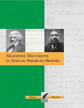 Hardcover Milestone Documents in African American History: Print Purchase Includes Free Online Access Book