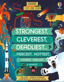 Board book Lift-The-Flap Strongest, Cleverest, Deadliest... Book