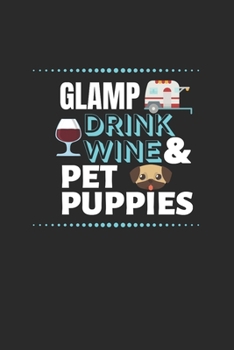 Paperback A Glamper's Camping & RV Journal Book