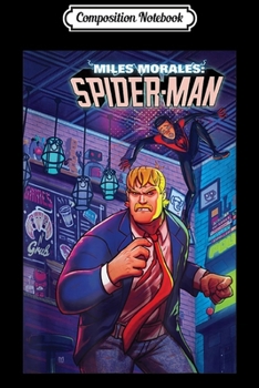 Composition Notebook: Marvel Comixology Miles Morales Spider-Man Comic Cover  Journal/Notebook Blank Lined Ruled 6x9 100 Pages