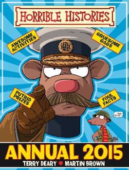 Hardcover Horrible Histories Annual 2015 Book