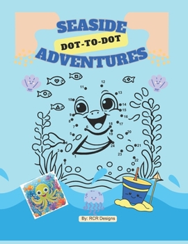 Paperback Seaside Dot-to-Dot Adventures Book