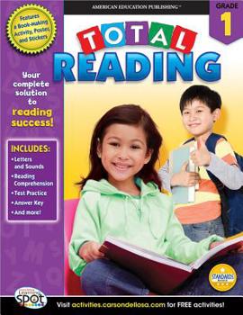 Paperback Total Reading, Grade 1 Book