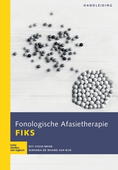 Paperback Fonologische Afasietherapie FIKS: Handleiding [Dutch] Book