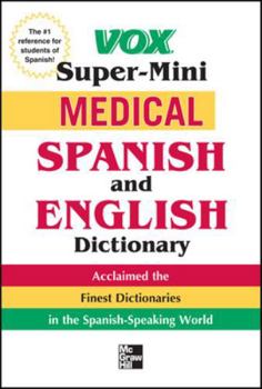Paperback Vox Medical Spanish and English Dictionary Book