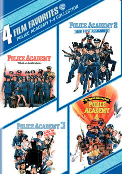 DVD 4 Film Favorties: Police Academy 1-4 Book