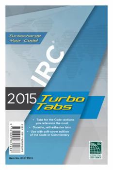 Loose Leaf 2015 International Residential Code Turbo Tabs for Paper Bound Edition Book
