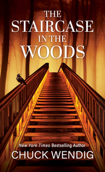 Hardcover The Staircase in the Woods [Large Print] Book