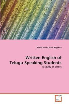 Paperback Written English of Telugu-Speaking Students Book