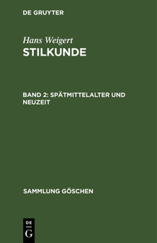 Hardcover Spätmittelalter Und Neuzeit [German] Book