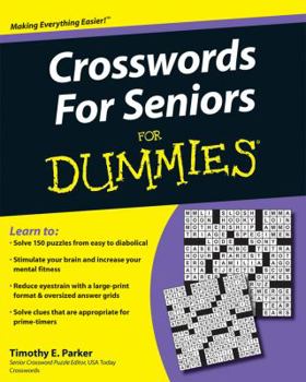 Paperback Crosswords for Seniors for Dummies Book