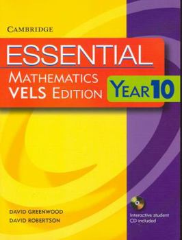 Paperback Essential Mathematics Vels Edition Year 10 Pack with Student Book, Student CD and Homework Book [With CD (Audio)] Book