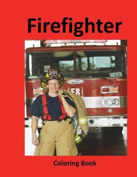 Paperback Firefighter Coloring Book