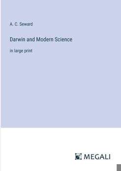 Paperback Darwin and Modern Science: in large print Book