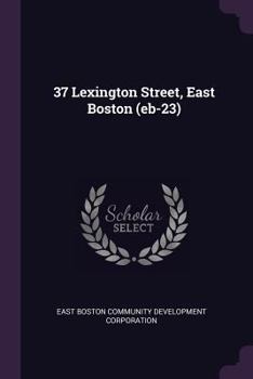 Paperback 37 Lexington Street, East Boston (eb-23) Book