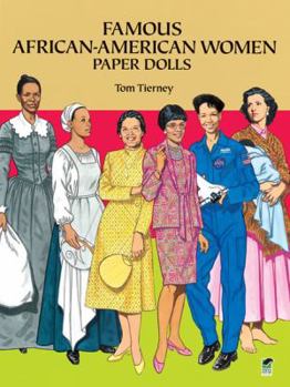 Paperback Famous African-American Women Paper Dolls Book
