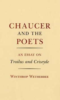 Hardcover Chaucer and the Poets Book